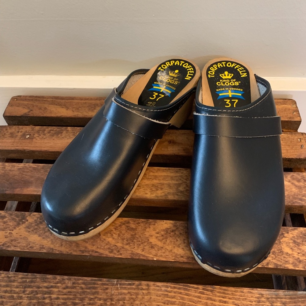 Torpatoffeln Swedish Clogs